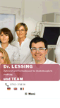 Mobile Screenshot of dr-lessing.de